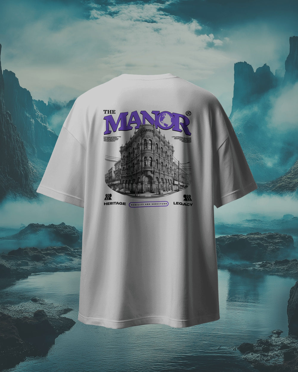 THE MANOR Oversized T-Shirt