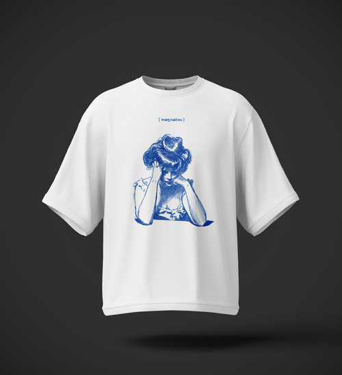 IMAGINATION  OVERSIZED T-SHIRT